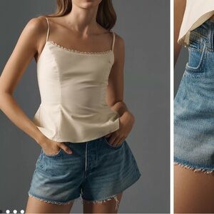 The Everyday Denim Shorts by Pilcro